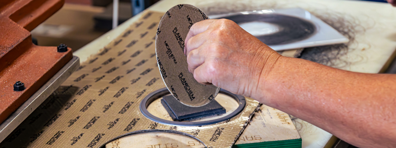 Manufacturing Micatherm Gaskets with a CnC Press at Dobson Gaskets