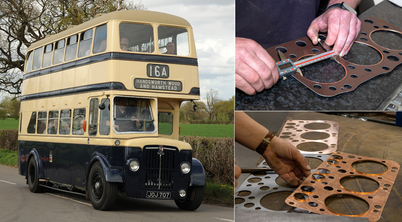 vintage gasket daimler bus